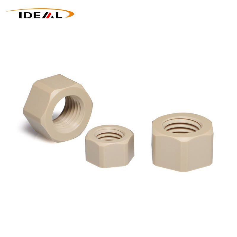 PEEK Hex Flange Nuts
